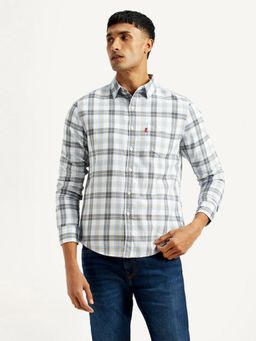 Levi's - Men's Checkered Multi-Color Slim Fit Shirt