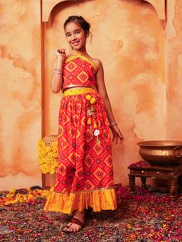 Lil Pitaara - Pure Cotton Lehenga Choli set