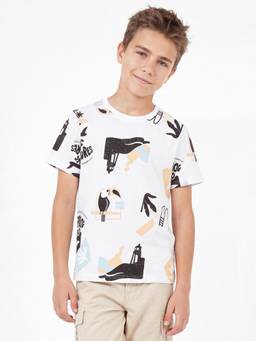 max - Boys All-Over Print T-shirt