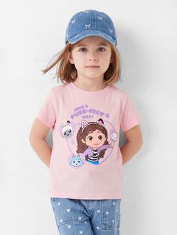 max - Girls Gabby's Dollhouse Printed T-shirt