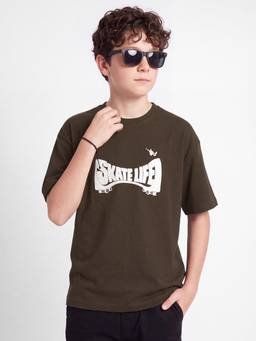max - Boys Skate Life Embroidered T-shirt