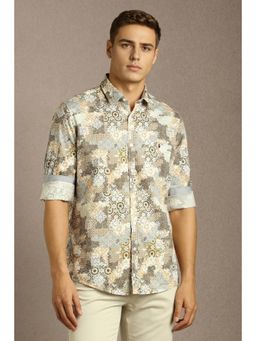 Louis Philippe - Men Multi Print Full Sleeves Casual Shirt