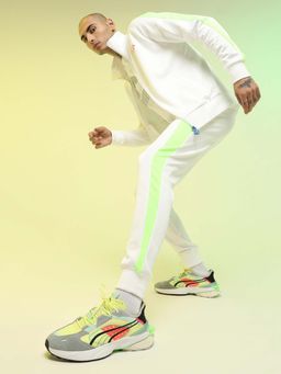 Puma - Pwrframe OP-1 Abstract Grey Casual Sneakers (UK 3.5)