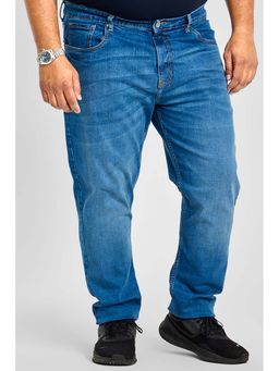 Snitch - Blue Slim Fit Plus Size Jeans