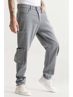 Snitch - Void Grey Baggy Fit Jeans