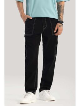 Snitch - Urban Street Black Baggy Fit Jeans