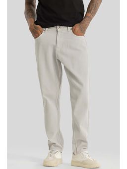 Snitch - Loose Leisure Light Grey Baggy Fit Jeans