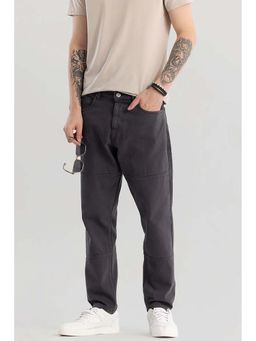 Snitch - Trend Stitch Grey Baggy Fit Jeans
