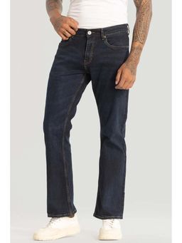Snitch - Navy Blue Straight Jeans