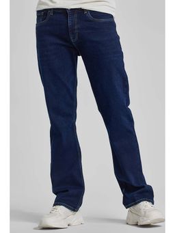 Snitch - Navy Blue Straight Jeans