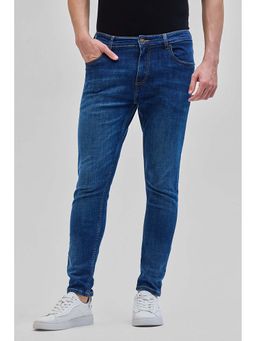 Snitch - Navy Blue Skinny Fit Jeans