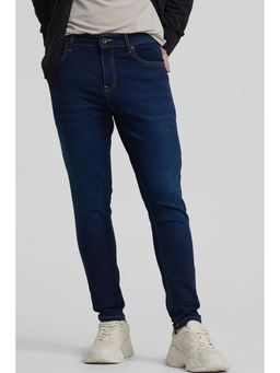 Snitch - Navy Blue Skinny Fit Jeans