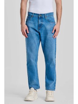 Snitch - Dark Blue Baggy Fit Jeans