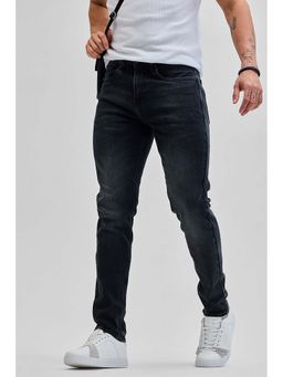 Snitch - Charcoal Tapered Fit Jeans