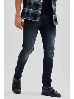 Snitch - Charcoal Tapered Fit Jeans