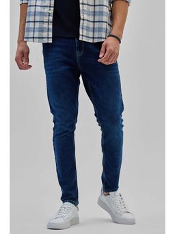 Snitch - Navy Blue Skinny Fit Jeans