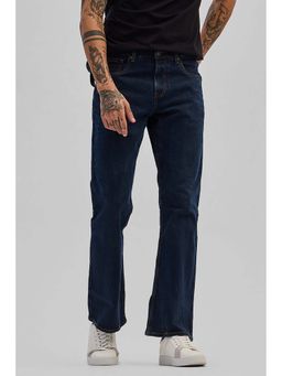 Snitch - Navy Blue Straight Jeans