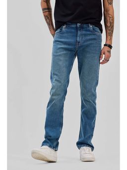 Snitch - Dark Blue Straight Fit Jeans