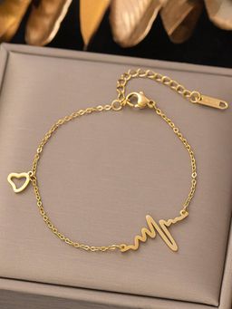 Designs & You - Women Gold-Plated Link Bracelet