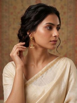 Kraft Smiths - Ganesha Jhumki Earrings