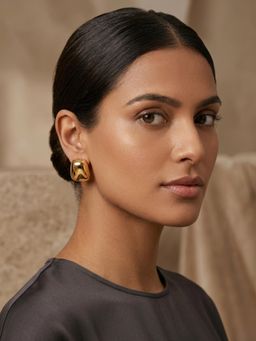 Kraft Smiths - Gold Stainless Steel Earrings