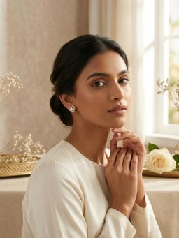 Kraft Smiths - Gold Toned Triangle Studs