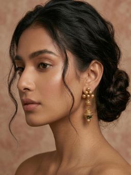 Kraft Smiths - Temple Jhumki Earrings