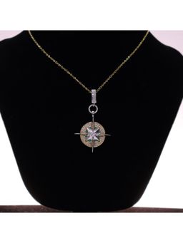 BeAbhika - Women's Compass Star Pendant Necklace
