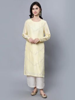 HAAVI BY PURAB - Amira Yellow Kurta