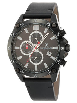 Daniel Klein - Analog Black Dial Men's Watch-DK.1.12501-5