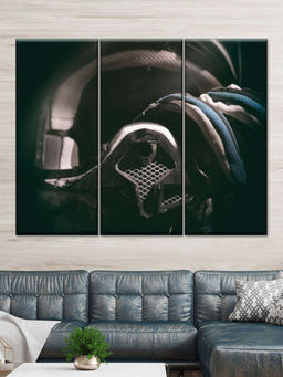 POSTERS AND TRUSS - Black 3 Pieces Painting Wall Art