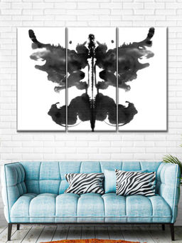 POSTERS AND TRUSS - Black White 3 Pieces Painting Wall Art