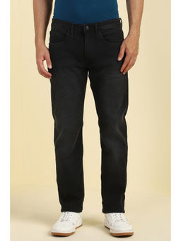 Allen Solly - Men Black Light Wash Jeans