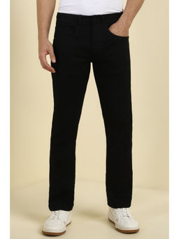 Allen Solly - Men Black Dark Wash Jeans