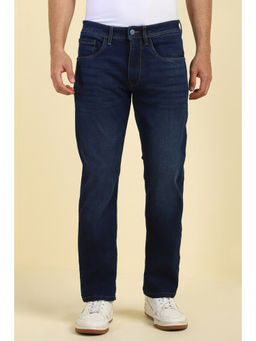 Allen Solly - Men Blue Mid Wash Jeans