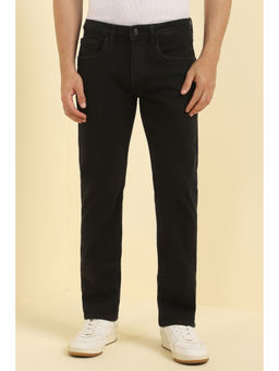 Allen Solly - Men Black Dark Wash Jeans