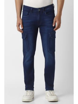 Van Heusen - Men Blue Mid Wash Jeans