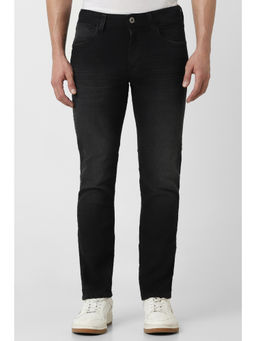 Van Heusen - Men Black Mid Wash Jeans