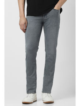 Van Heusen - Men Grey Light Wash Jeans