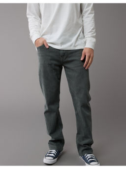 American Eagle - Men Grey Easyflex Original Straight Jeans