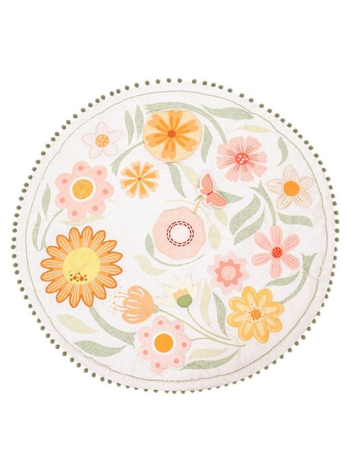 Haus & Kinder Floral garden Baby Activity Mat, Round (Pack of 3)