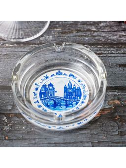 KOLOROBIA - Dutch Blue Pottery Ashtray