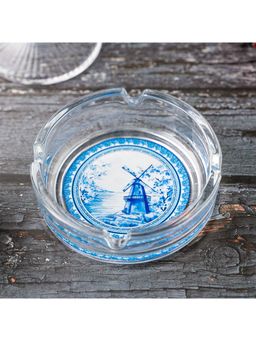 KOLOROBIA - Dutch Blue Pottery Ashtray