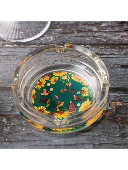 KOLOROBIA - Floral Bliss Green Ashtray