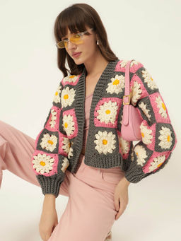 SUGERCANDY - Cecile Patch Cardigan