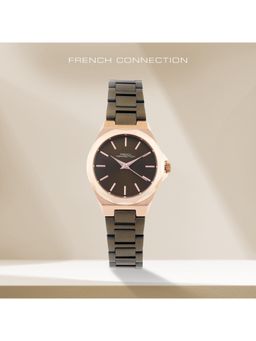 French Connection - Olive Dial Analog Watch Womens-Fch11Om (M)