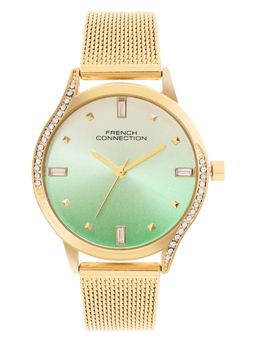 French Connection - Green Dial Analog Watch Womens-Fcn082Ngm (M)