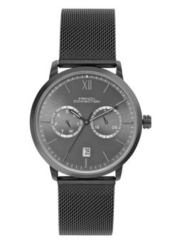 French Connection - Black Dial Analog Watch Mens-Fcn085Bbm (M)