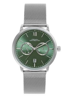French Connection - Green Dial Analog Watch Mens-Fcn085Nsm (M)