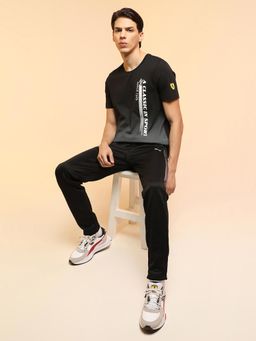Puma - Ferrari Motorsport Race Graphic Mens Black Casual T-Shirt